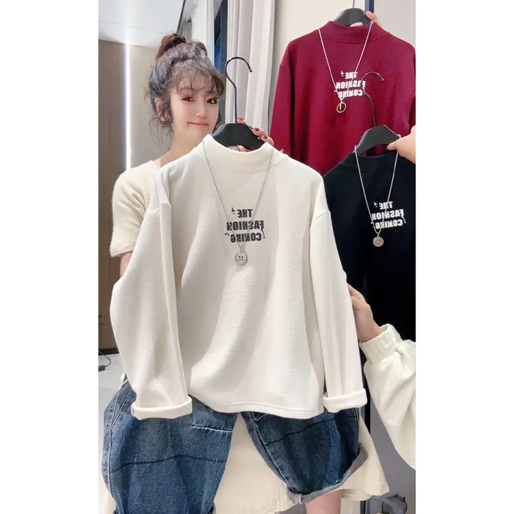 膨体暖绒外套保暖打底衫长袖卫衣男女童中大童印花家居服休闲德绒