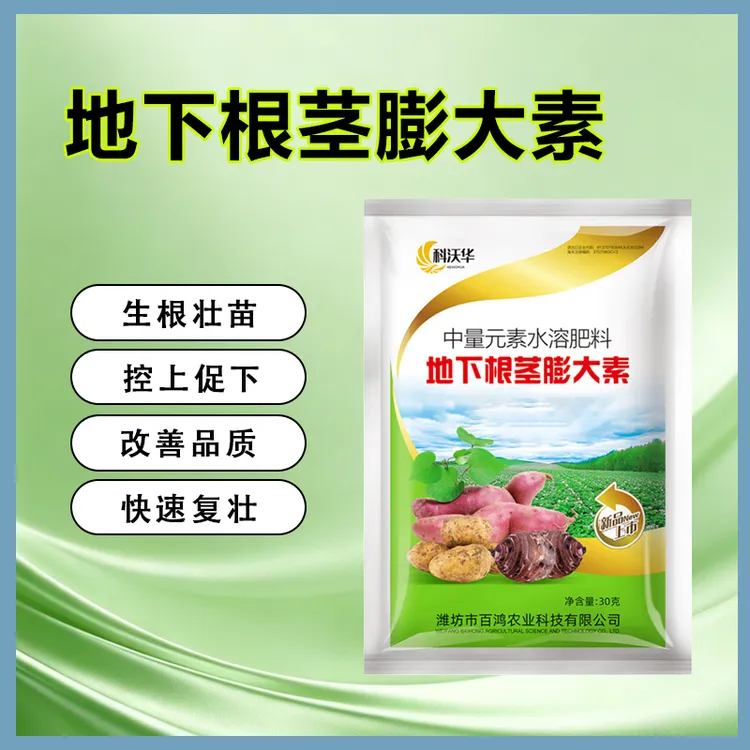 地下根茎膨大素使用简单快速复壮生根壮苗叶片肥厚复合肥商品图