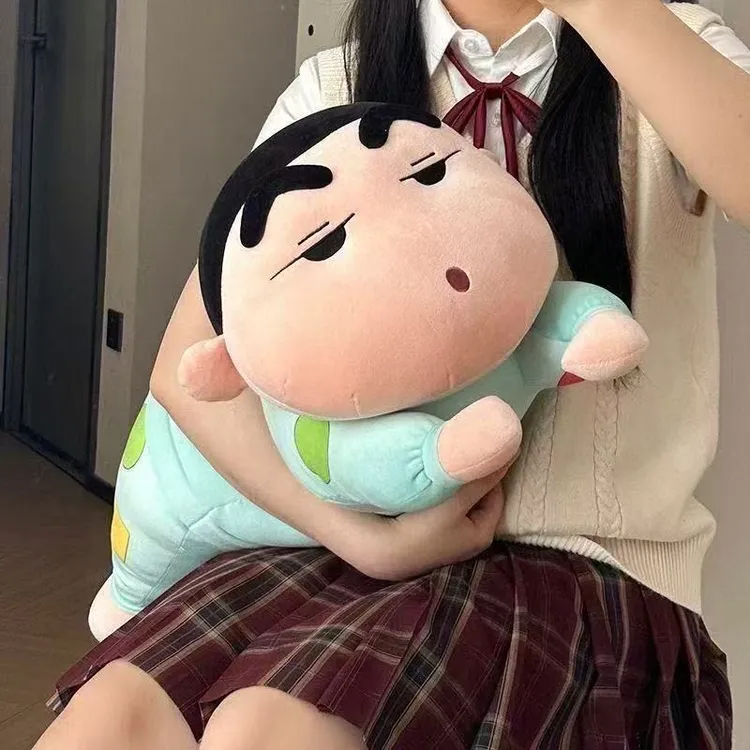 趴款睡衣小新毛绒玩具公仔玩偶靠垫陪睡抱枕送女生节日生日礼物