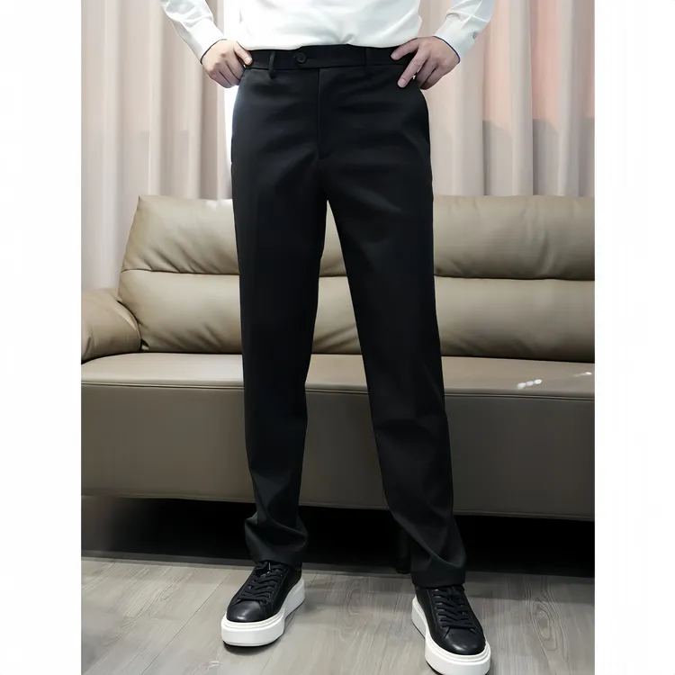 【东丽evotruth功能面料】棉感高弹男士锥型修身休闲西裤 5CN2228