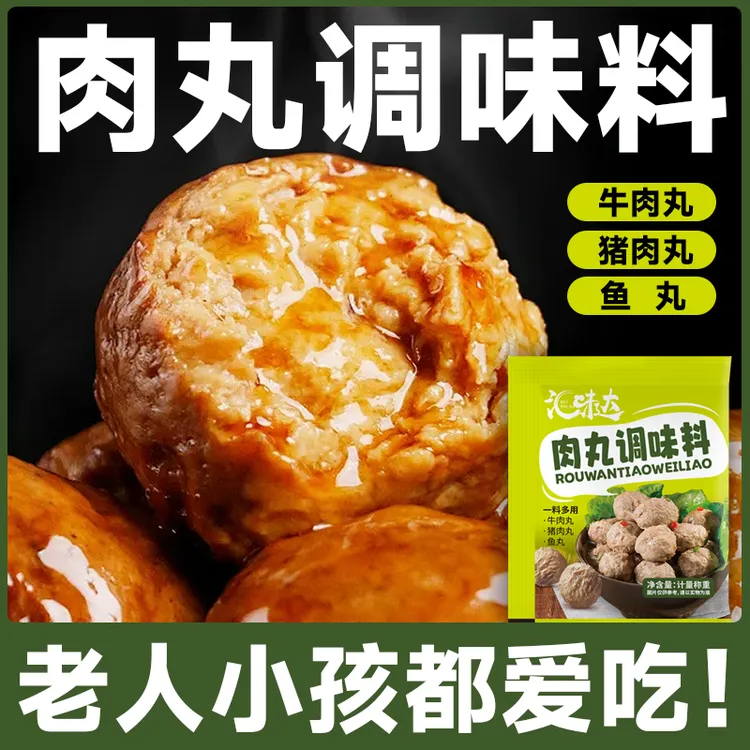 肉丸调味粉家用调料猪肉丸子专用粉广东潮汕牛肉丸调味料 KX-1