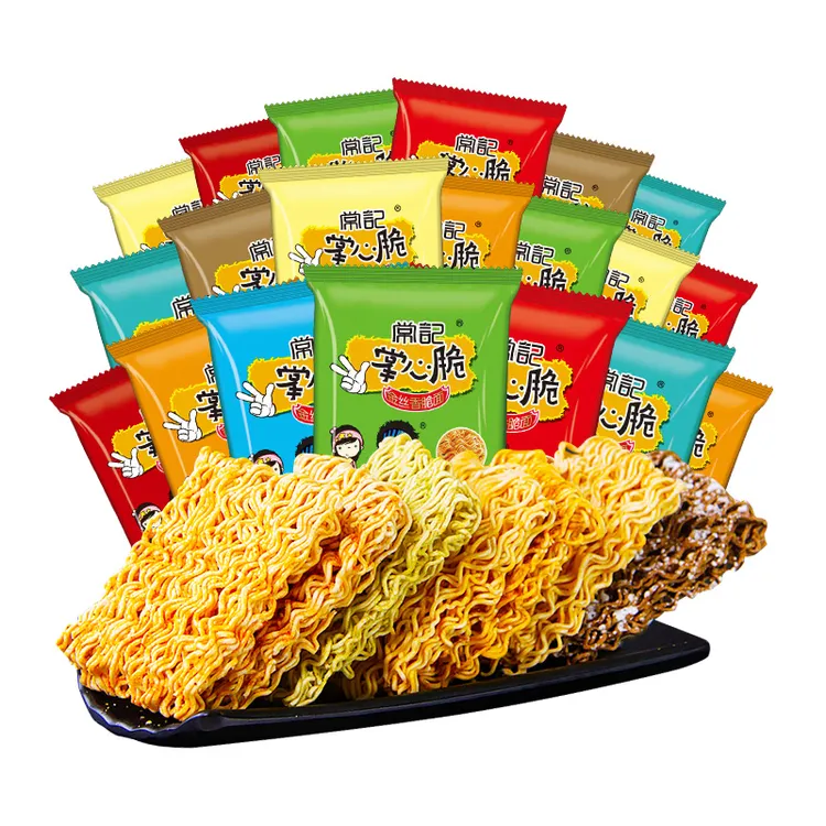 常记掌心脆干脆面干吃方便面办公室解馋追剧饱腹追剧必备酥脆零食