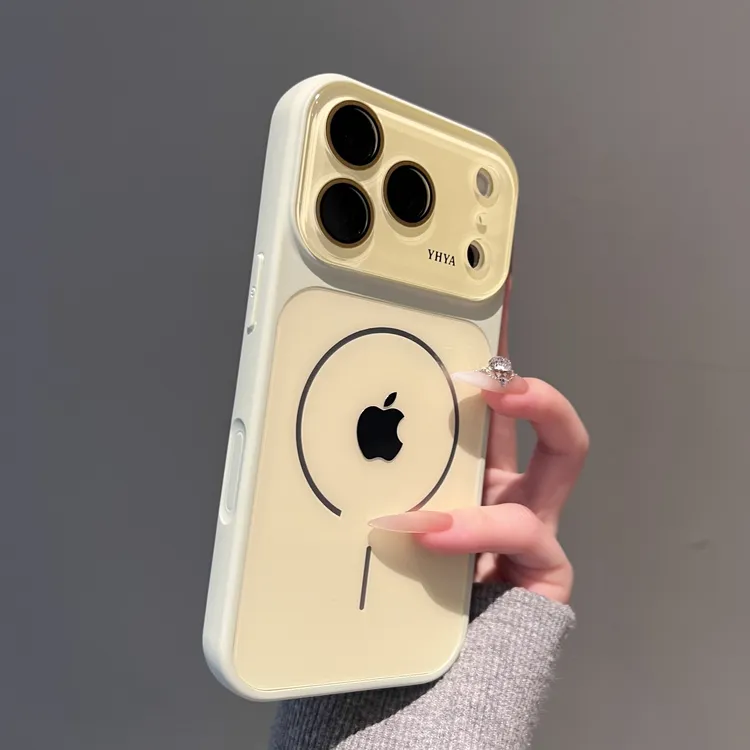 新款秒变磁吸AG磨砂适用苹果17promax手机壳iPhone16pro全包1514