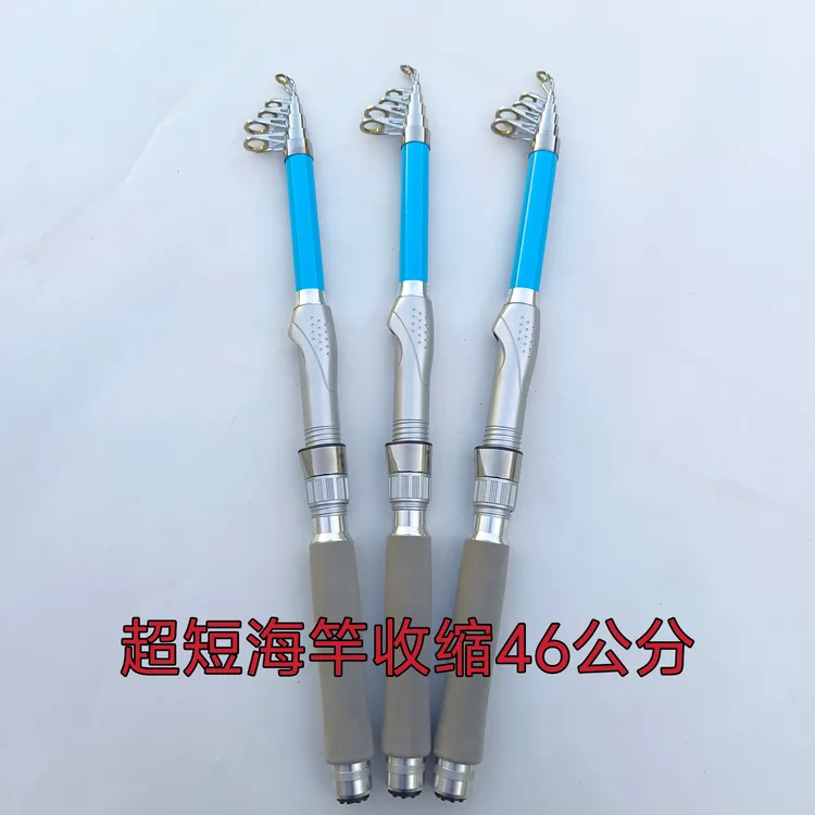 超短海竿超硬调迷你便携海竿
