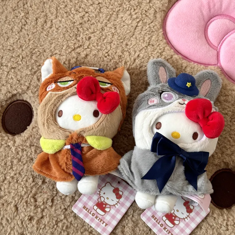 正版hello kitty包包挂件疯狂动物城朱迪尼克可爱甜美包挂饰