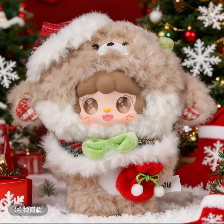 （正版代拆）yooki氧氧圣诞叮叮当毛绒盲盒