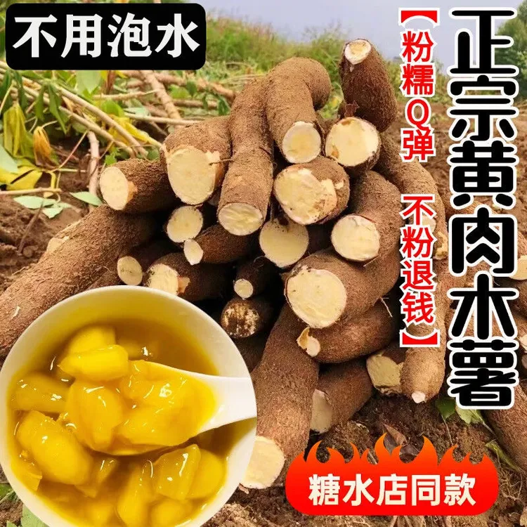 【欧欧姐专属】广西新鲜黄肉木薯黄心粉软糯面包糖水店同款木薯羹