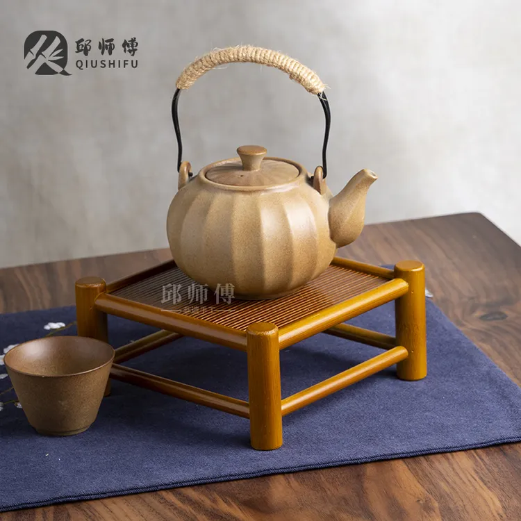 CBJ063（邱峰专属）楠竹竹丝席禅意壶架