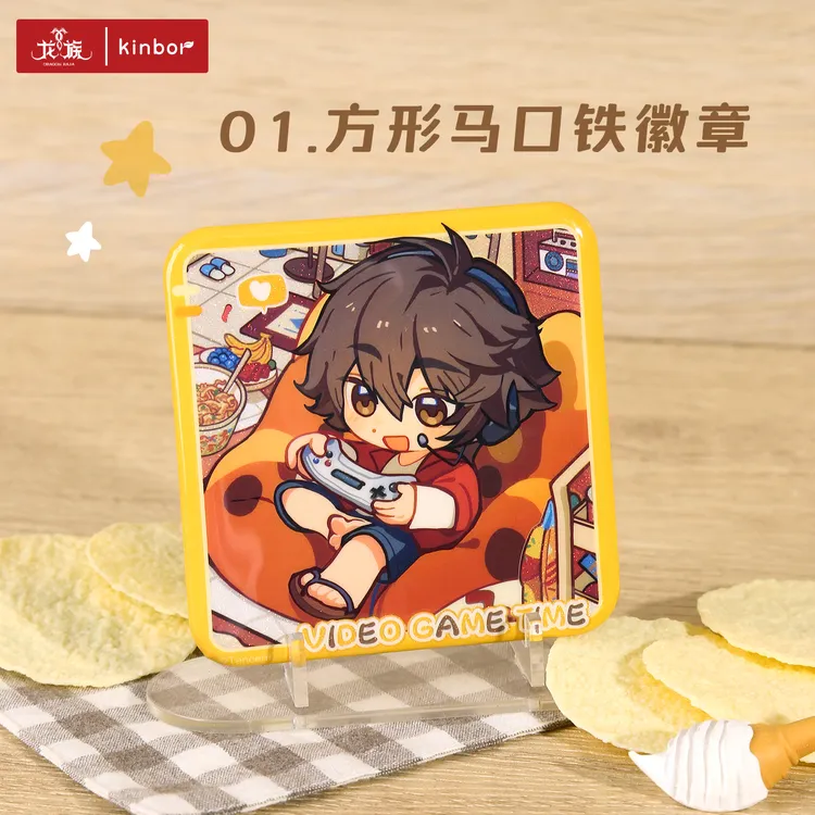 【路明非生日】kinbor龙族周边快乐小窝系列拍立得徽章立牌造景贴纸