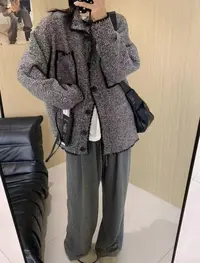 【泡芙】韩系宽松毛衣开衫