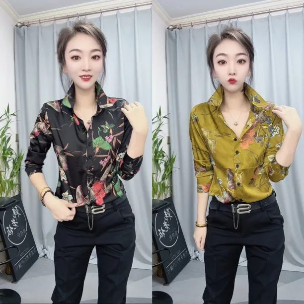 5204新款衬衫【皮肤干燥起静电、怕刮】