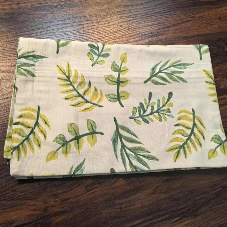 全棉粗布枕套样品孤品