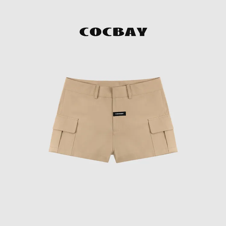 COCBAY-Urban Drift|现代简约直筒工装舒适夏季休闲短裤YN0012