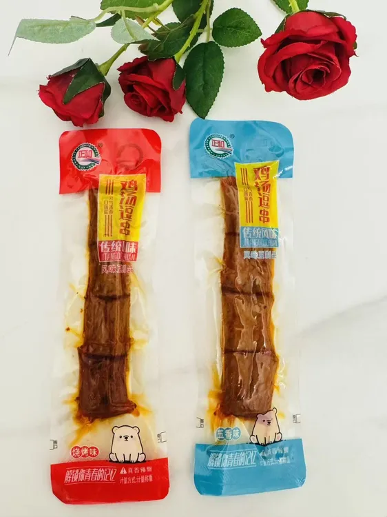 鸡汤豆串 素羊肉串 亲嘴豆串 老式大辣片 豆制品