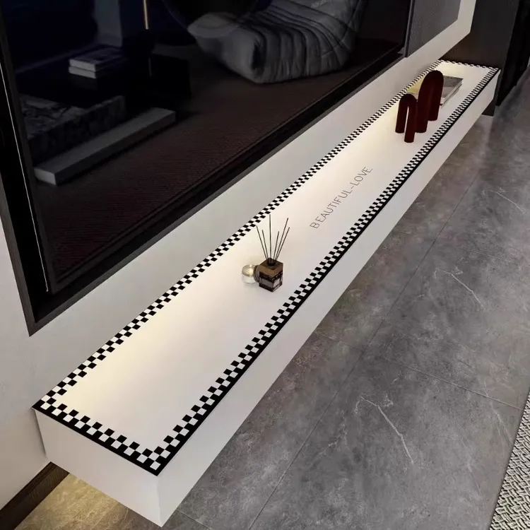 桌垫高级感轻奢电视柜台面垫子高档茶几桌布防水防油免洗网红桌布