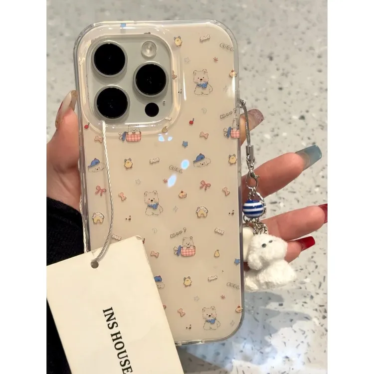 适用苹果15手机壳12/13/14ProMax卡通iPhone16/INS风15Plus网红xr