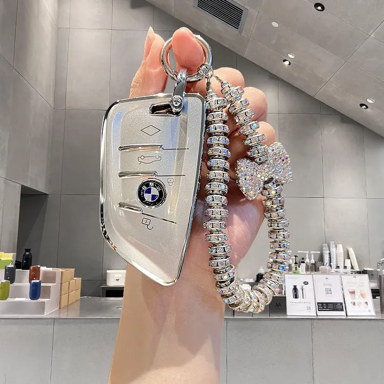 宝马X3汽车钥匙套3系5系325li刀锋1系x5车7系x1三系i3五系ix3扣x2
