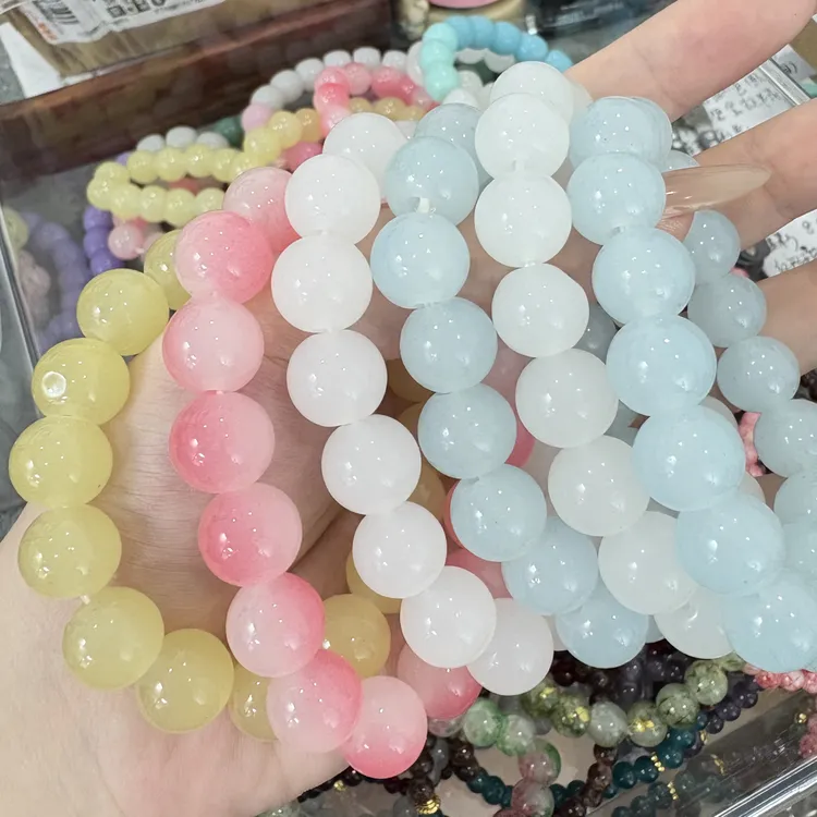 琉璃手链 创意玩法【对对碰】精致小众串珠 清新饰品百搭时尚