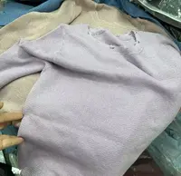 AL休闲女士针织衫圆领宽松型百搭