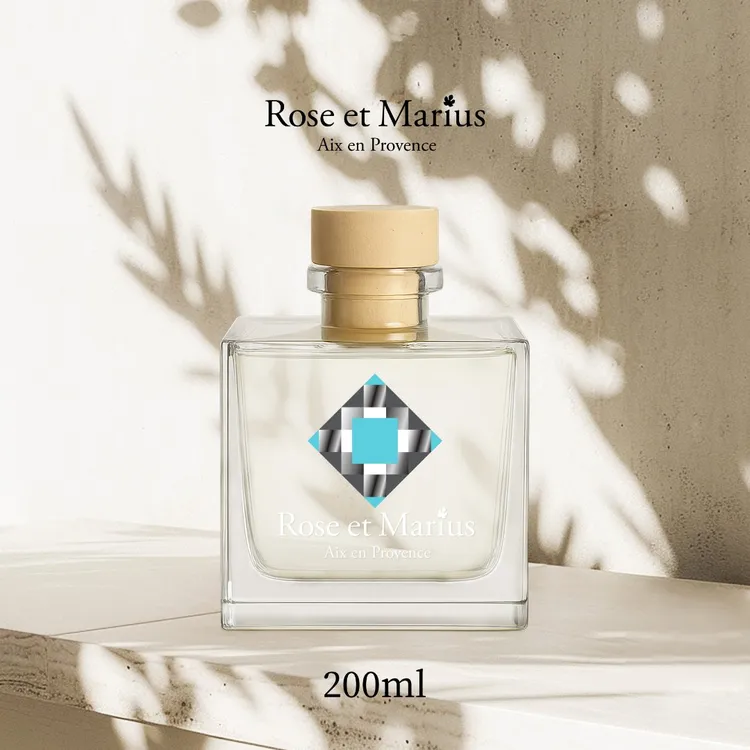 Rose et Marius夏湾之水.法国馥说藤条无火香薰馥奇调.初夏清湾