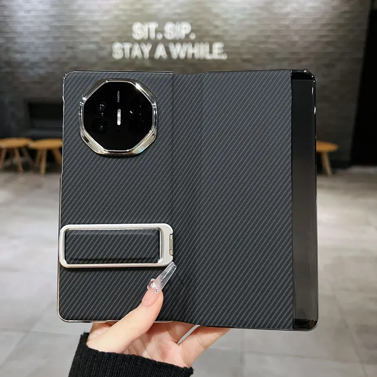 适用华为matex5手机壳真皮X3典藏版保护套磁吸翻盖皮套腕带支架