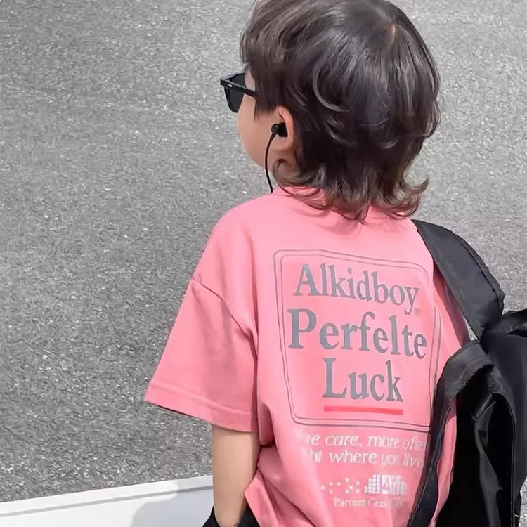 男童短袖T恤童装儿童夏装2025新款夏季纯棉半袖夏款休闲潮牌上衣