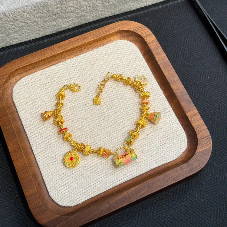 ★现货★DIY国风色系烧蓝手串搭配合计22.86g多退少补-拍前联系