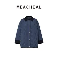 MEACHEAL米茜尔【星线好物】藏青羽绒服961466621018