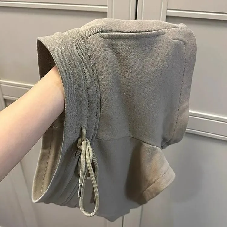 夏季设计感小众辣妹显瘦小个子高腰热裤女百搭外穿短裤