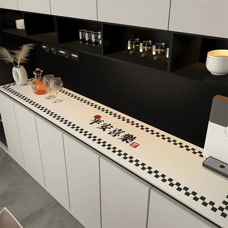 餐边柜台面垫鞋柜台面垫防水防滑茶几餐桌桌垫防尘电视柜台面垫子