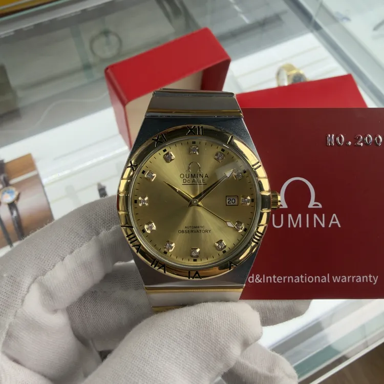 男士全自动误差1-2秒！保证外观厚度重量同样，近口机高版本！OUMINA商品图