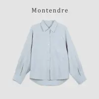 【MonTendre】秋季新款 I 天丝亚麻极简风衬衫时尚简约爆款百搭上衣