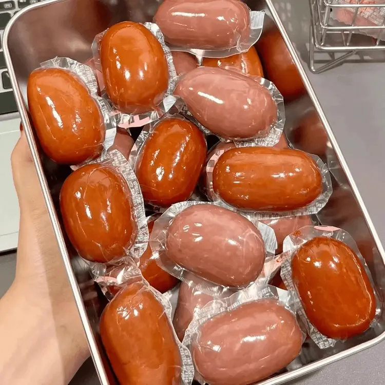 【半价抢64个】小肉肠嚼劲小肉蛋即食脆皮肉粒肠高蛋白香肠独立小包