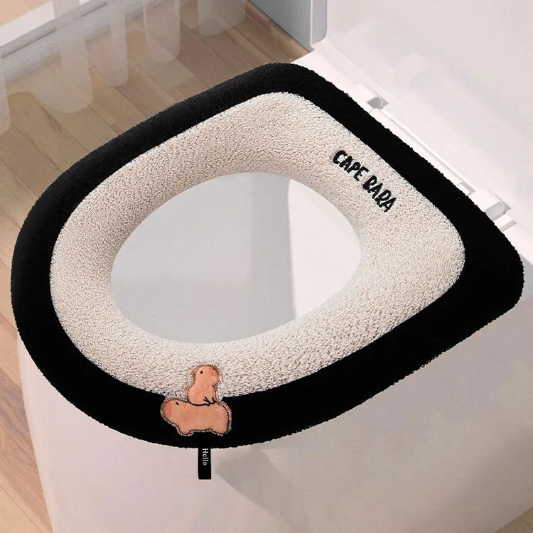 马桶坐垫冬季2025新款家用加绒马桶套垫圈四季通用防水坐便器垫子