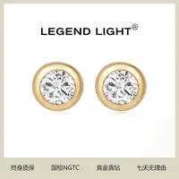 实验室培育钻石【魏凡舒粉丝专享】实验室培育钻石18K金泡泡耳钉