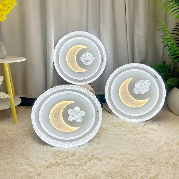 卧室灯吸顶灯现代简约房间灯具2025年新款主卧儿童灯中山爆款网红