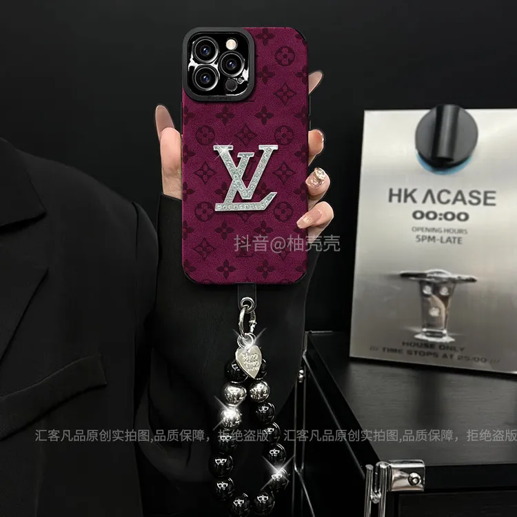 适用【苹果/oppo/华为/vivo/小米】轻奢瞳眼酒红老花潮牌防摔手机壳