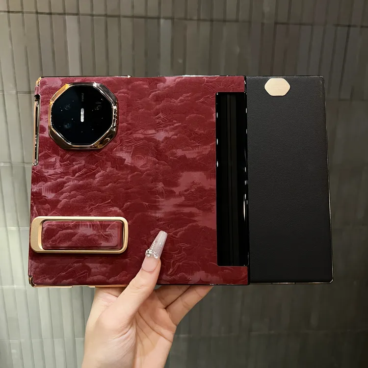 适用华为matext新款折叠屏旋转腕带支架matext非凡大师视窗保护套