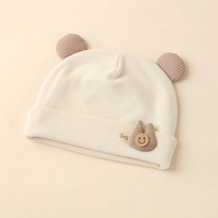 宝宝帽子秋冬季6到12个月男宝女宝护囟门帽婴儿外出洋气一岁保暖