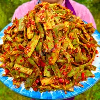 杨巧妹剁椒贡菜响菜上班族开盖即食下饭菜美食无油腌菜嘎嘎脆不甜