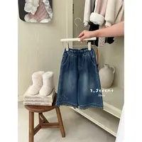 7Seven·25冬~格子边牛仔裤2113（童装汉服）
