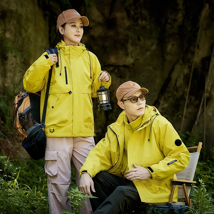 户外情侣三合一冲锋衣登山服防风防水登山夹克外套加厚秋冬保暖