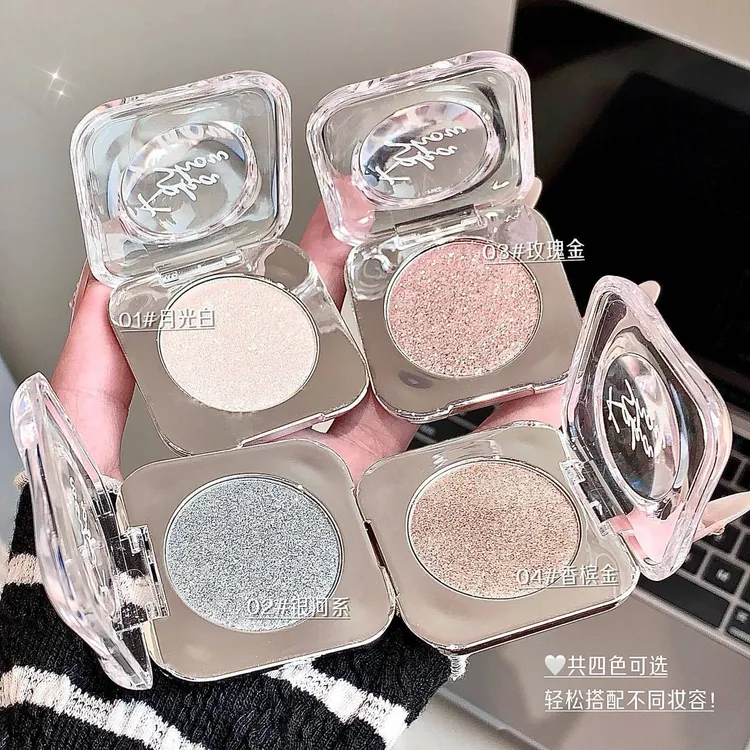修饰肤色kakashow星系碎钻高光粉偏光细闪清透易上色氛围感90