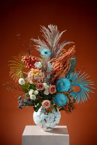 【富士山下】原创设计鲜花花束搭配云南昆明家用高品质切花瓶插花