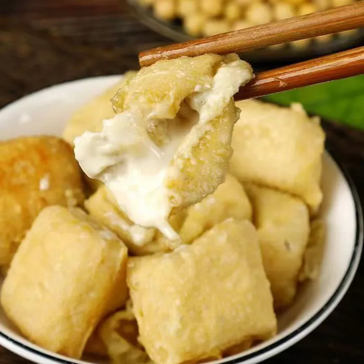云南特产免泡免发酵包浆豆腐可油炸煎炸烤小吃工厂直发