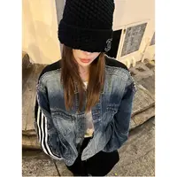 婉君Q【巴家牛仔夹克】秋季休闲拼接百搭潮流牛仔外套LWJ25C3C2923