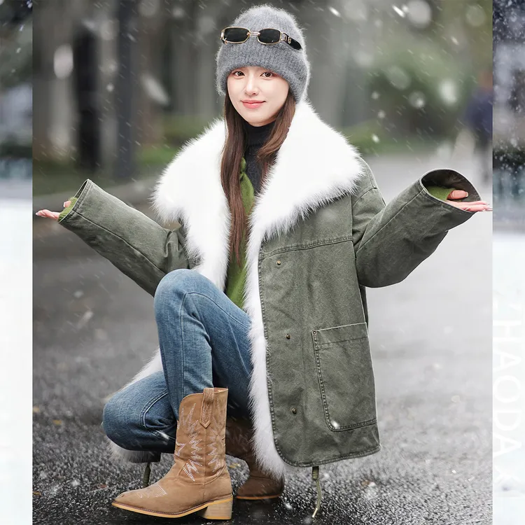 【赵大喜】许你耀眼派克 | 90白鹅绒