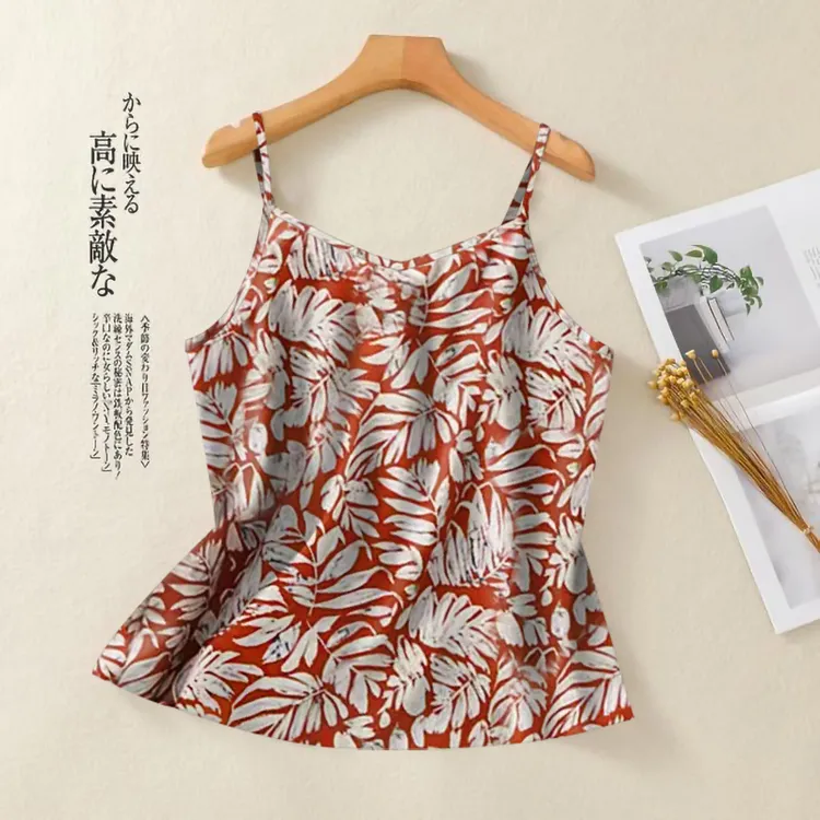 好品捡漏~冰丝无袖小吊带背心女夏季修身外穿显瘦打底衫上衣女