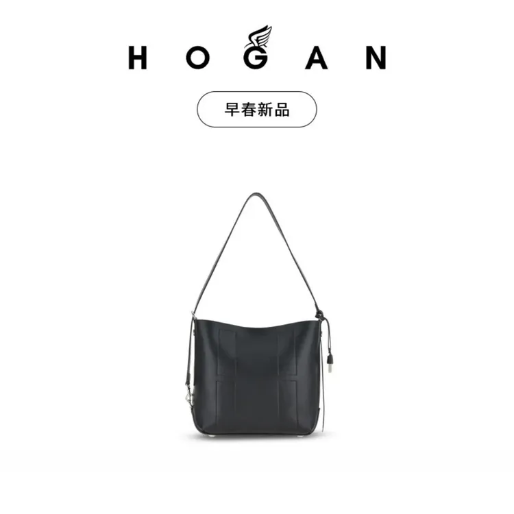 HOGAN女包2025早春新品Hocket系列小号hobo手袋时尚单肩包斜挎包