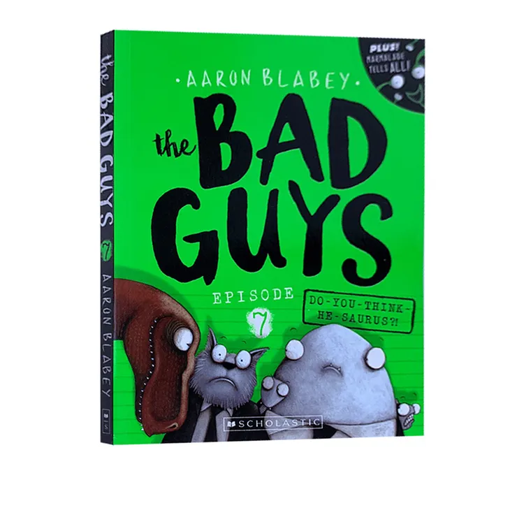 进口The Bad Guys 7:Do You Think He-Saurus坏蛋联盟 新华正版H